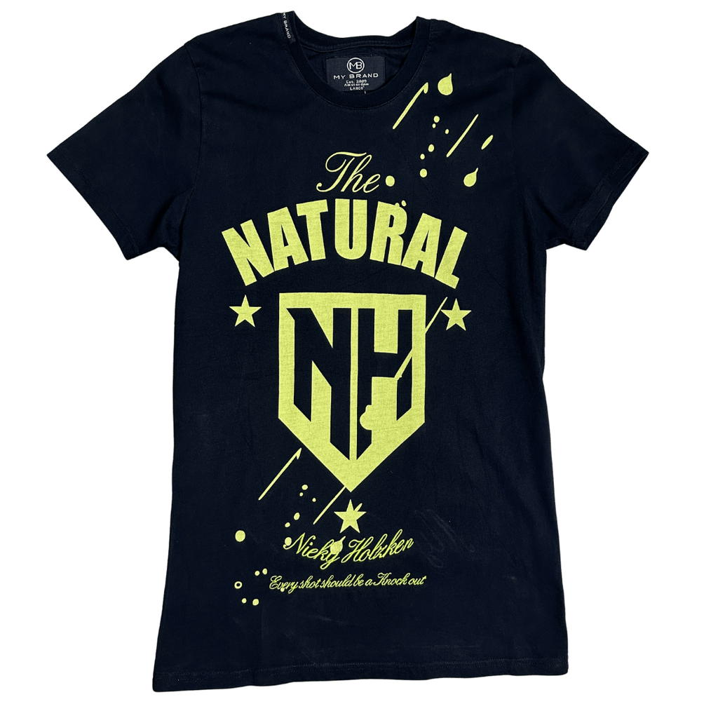 My Brand Embroidered Long Line Graphic Tee - Funkify