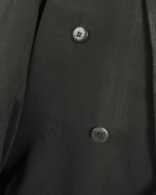 Navy Lightweight Double Breasted Blazer - Funkify