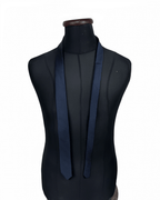 Navy Slim Necktie - Funkify