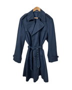 Navy Trench Coat Medium - Funkify