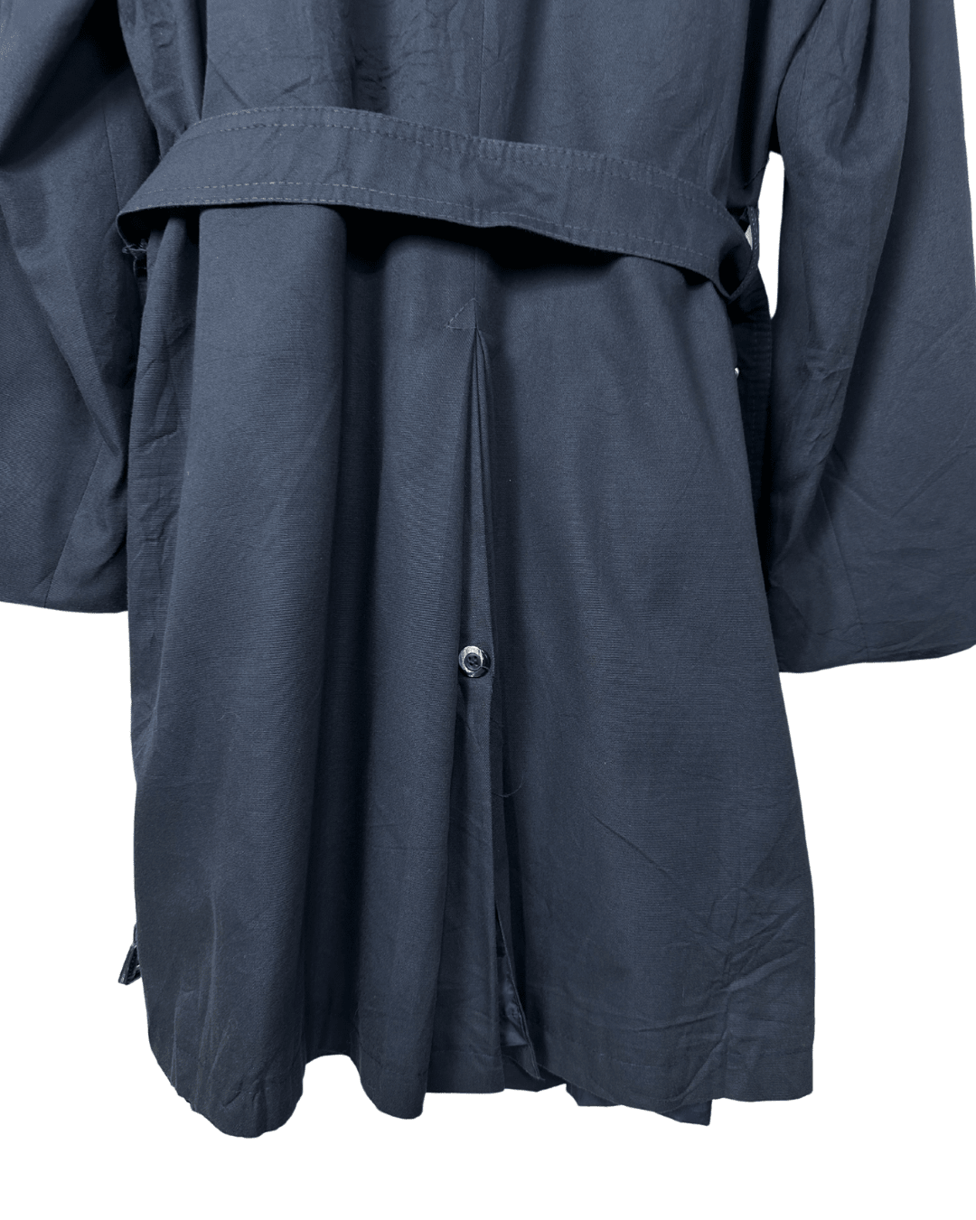 Navy Trench Coat Medium - Funkify