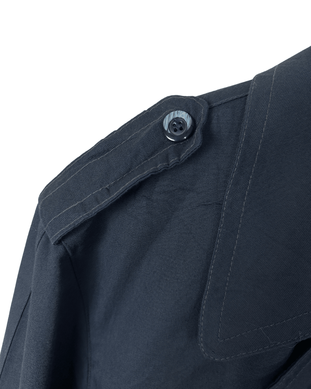 Navy Trench Coat Medium - Funkify