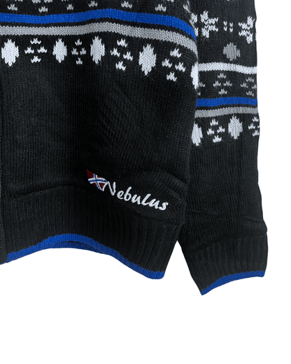 Nebulus Fleece - Lined Christmas Themed Jacket - Large - Funkify