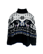 Nebulus Fleece - Lined Christmas Themed Jacket - Large - Funkify