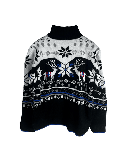 Nebulus Fleece - Lined Christmas Themed Jacket - Large - Funkify