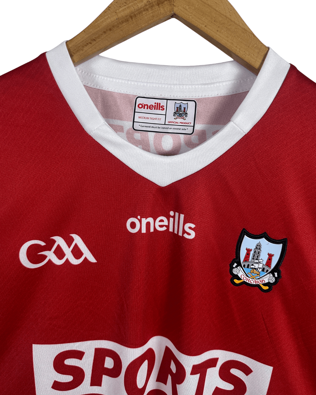New w/ Tags O'Neills Cork GAA 2025 Home Jersey - Medium - Funkify