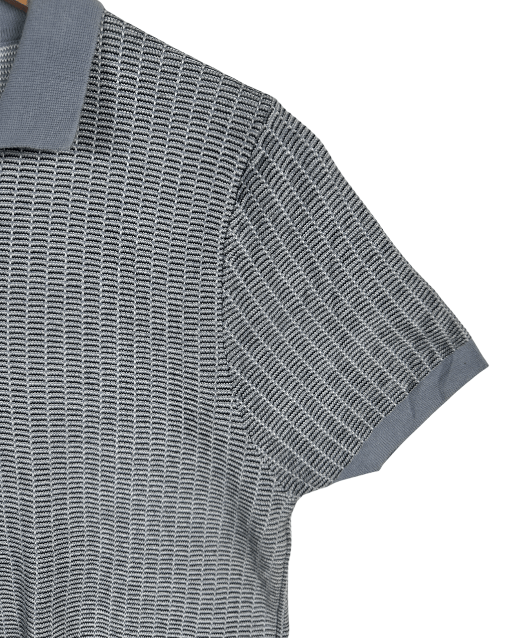 Next Knit Polo Shirt - Small - Funkify
