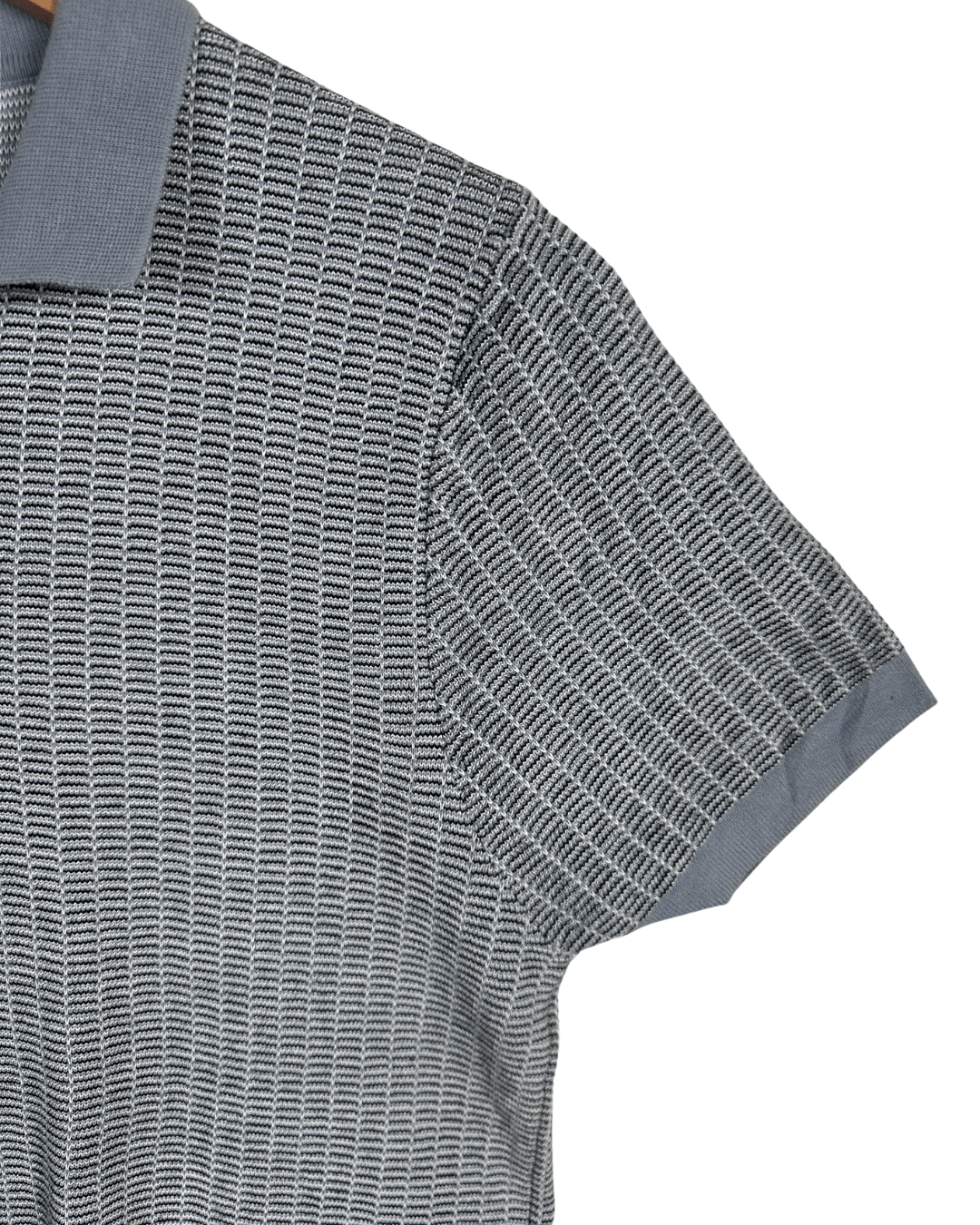 Next Knit Polo Shirt - Small - Funkify