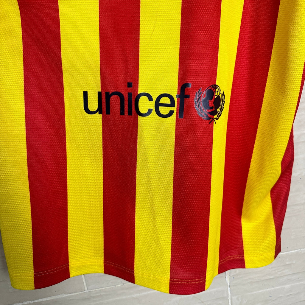 Nike Barcelona 2013-2014 Away Jersey - Funkify