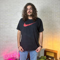 Nike Big Swoosh Black Tee - Funkify