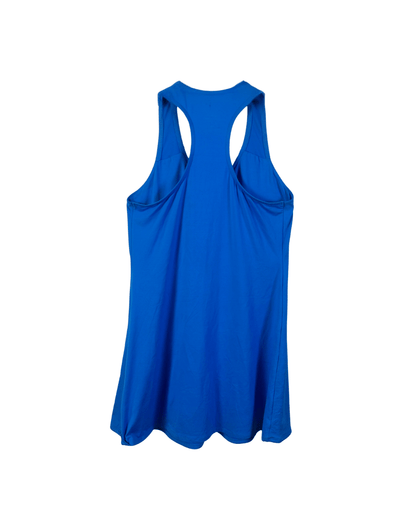 Nike Dri - Fit Women’s Tennis PRO Blue Tank Dress - Medium - Funkify