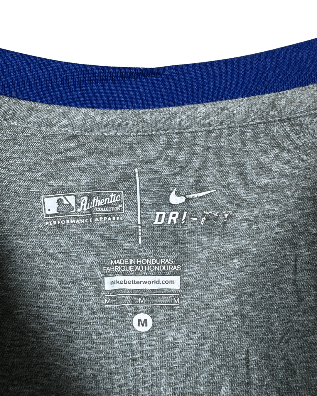 Nike New York Mets 3/4 Sleeve T-shirt Medium - Funkify