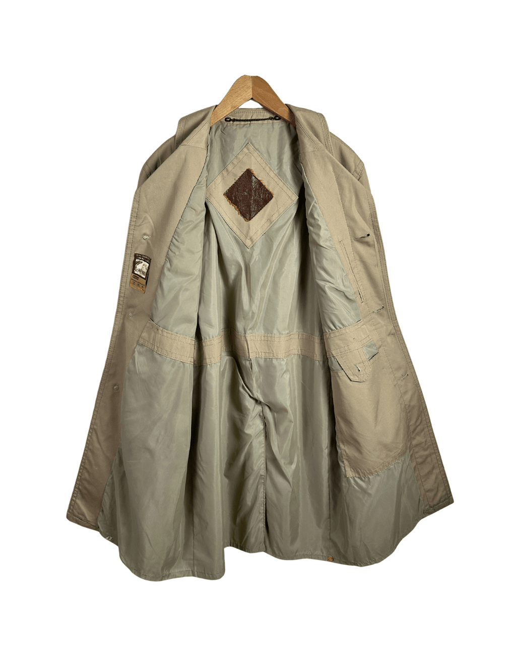 Nino Tan Trench Coat - Funkify