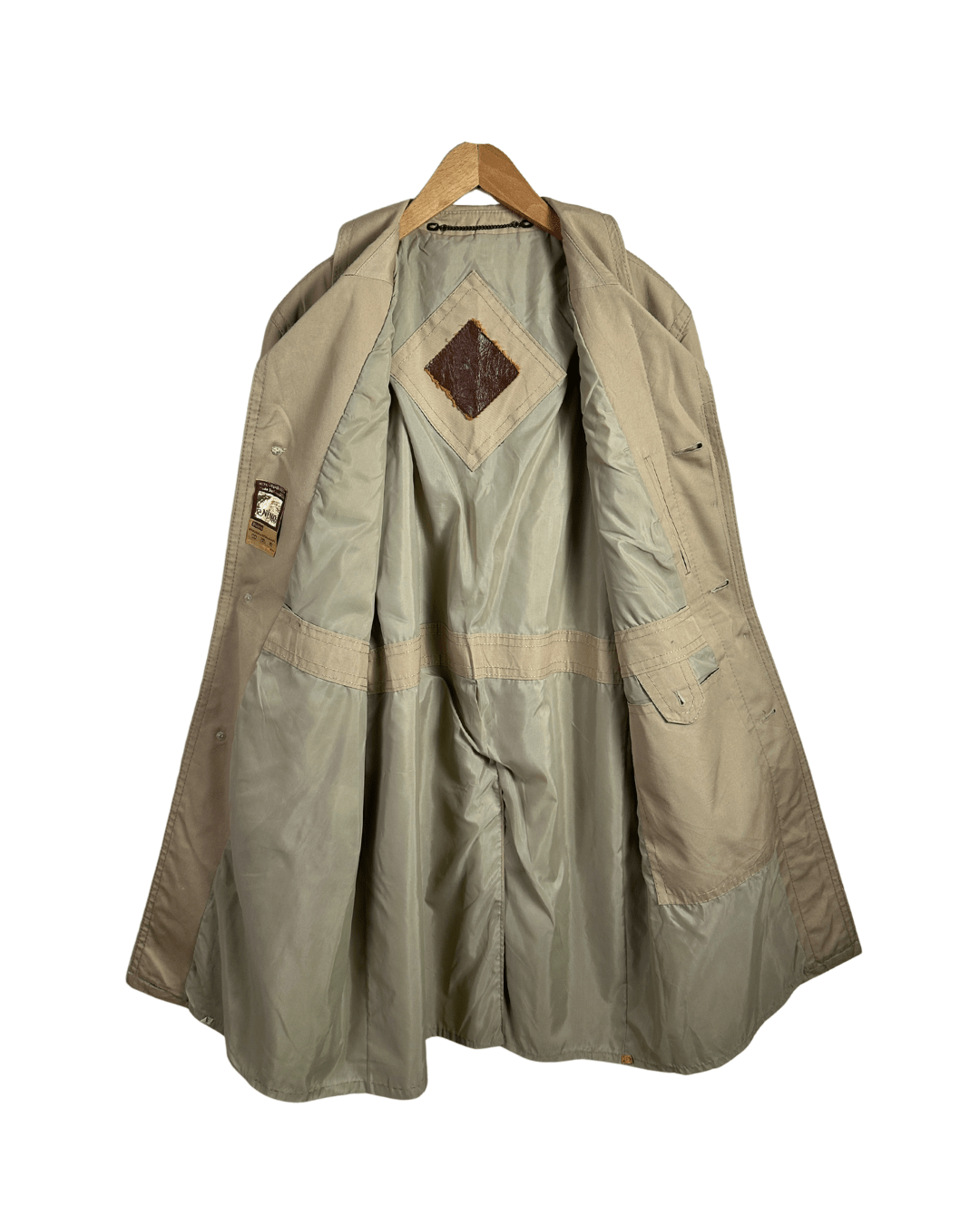 Nino Tan Trench Coat - Funkify