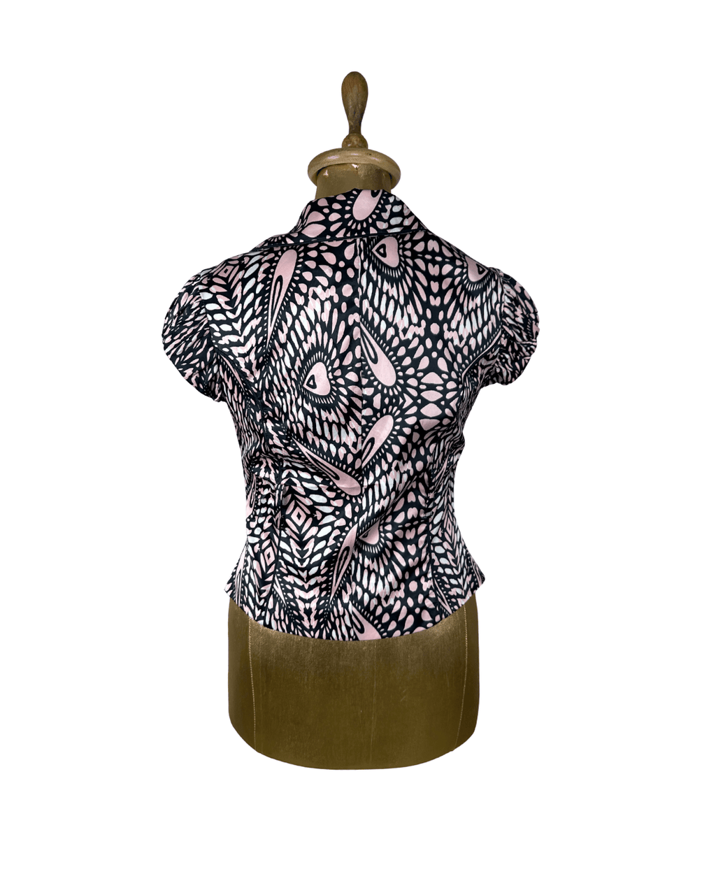 Nominal One - Button Fitted Blouse - Funkify