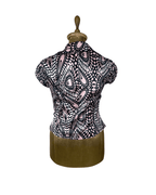 Nominal One - Button Fitted Blouse - Funkify