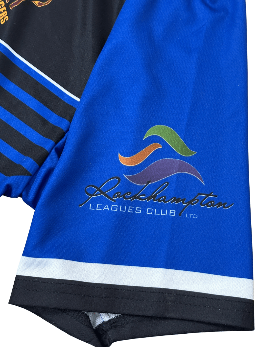 North Rockhampton RLFC x Norths Chargers Rugby Shirt – EMU Sportswear 2XL - Funkify
