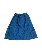 North Style Denim A - Line Midi Skirt - XL - Funkify
