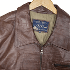 Northeaster Genuine Leather Jacket 2XL - Funkify