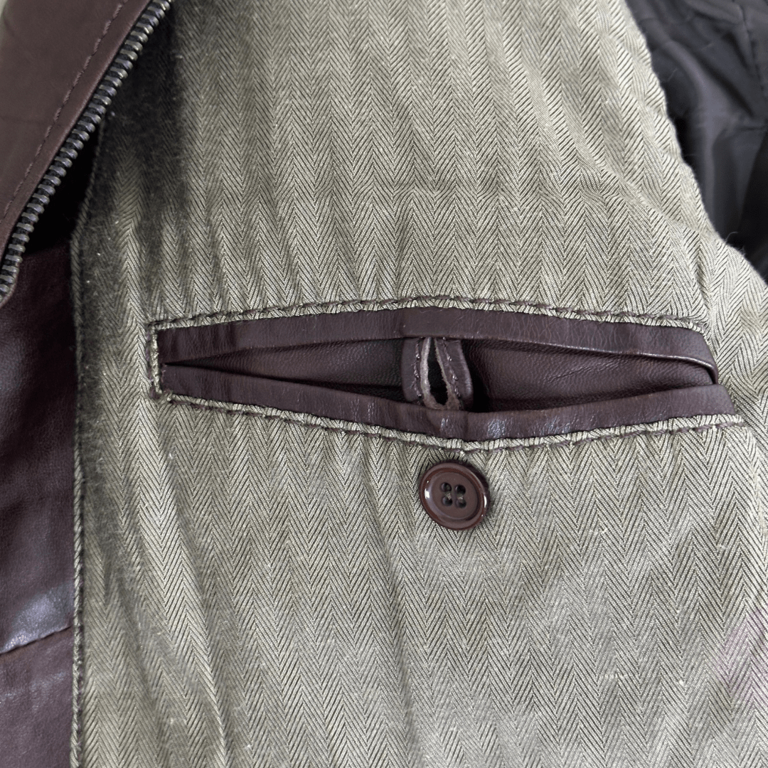 Northeaster Genuine Leather Jacket 2XL - Funkify