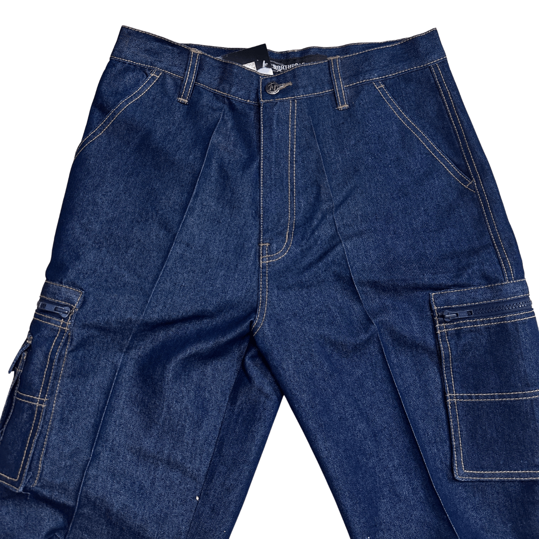 Northpole Denim Cargo Pants - Funkify