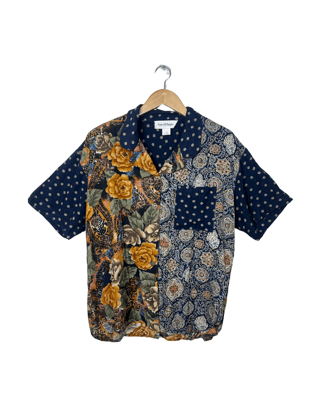 Norton Mcnaughton Two - tone Shirt XL - Funkify
