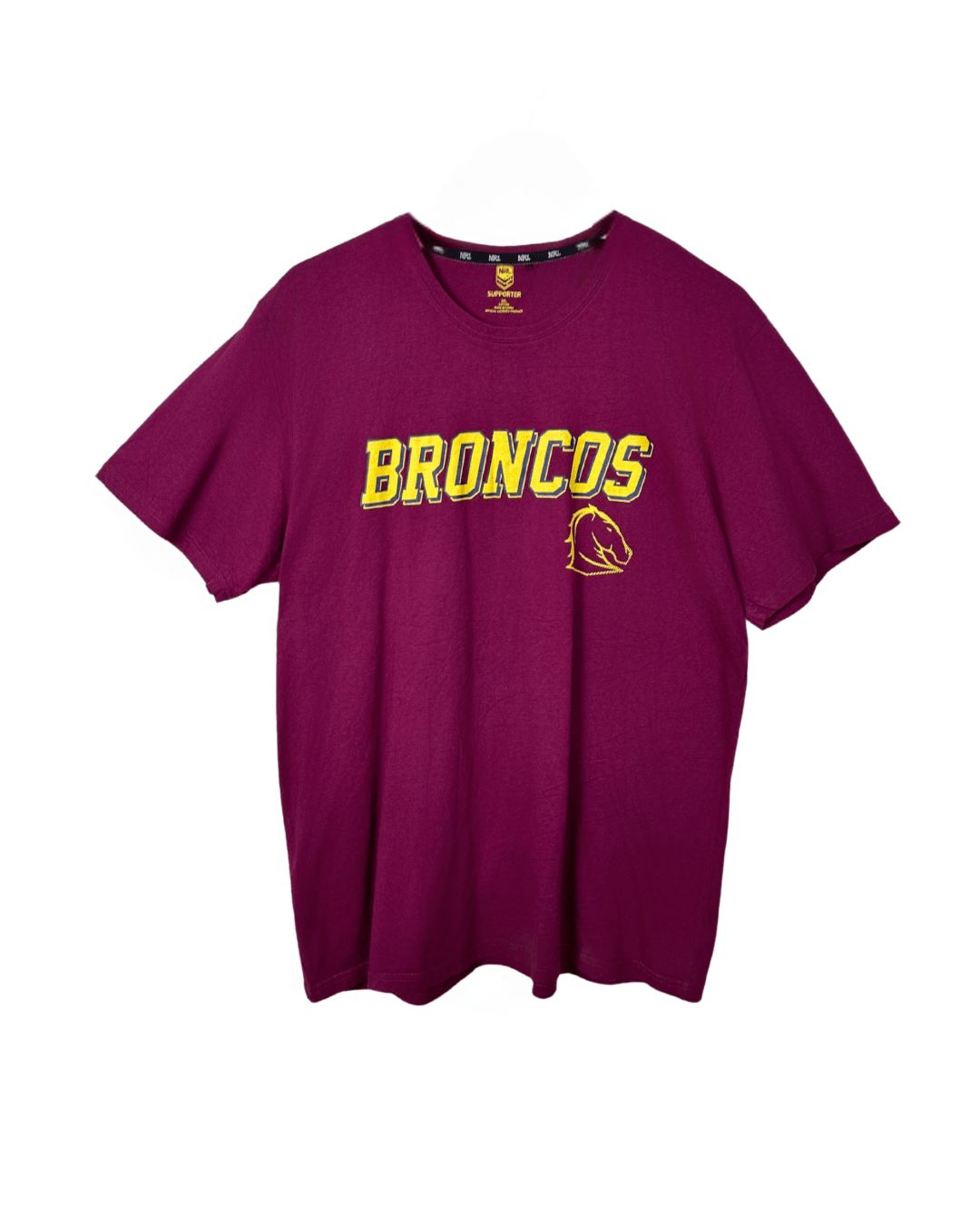 NRL Broncos T-Shirt 2XL - Funkify