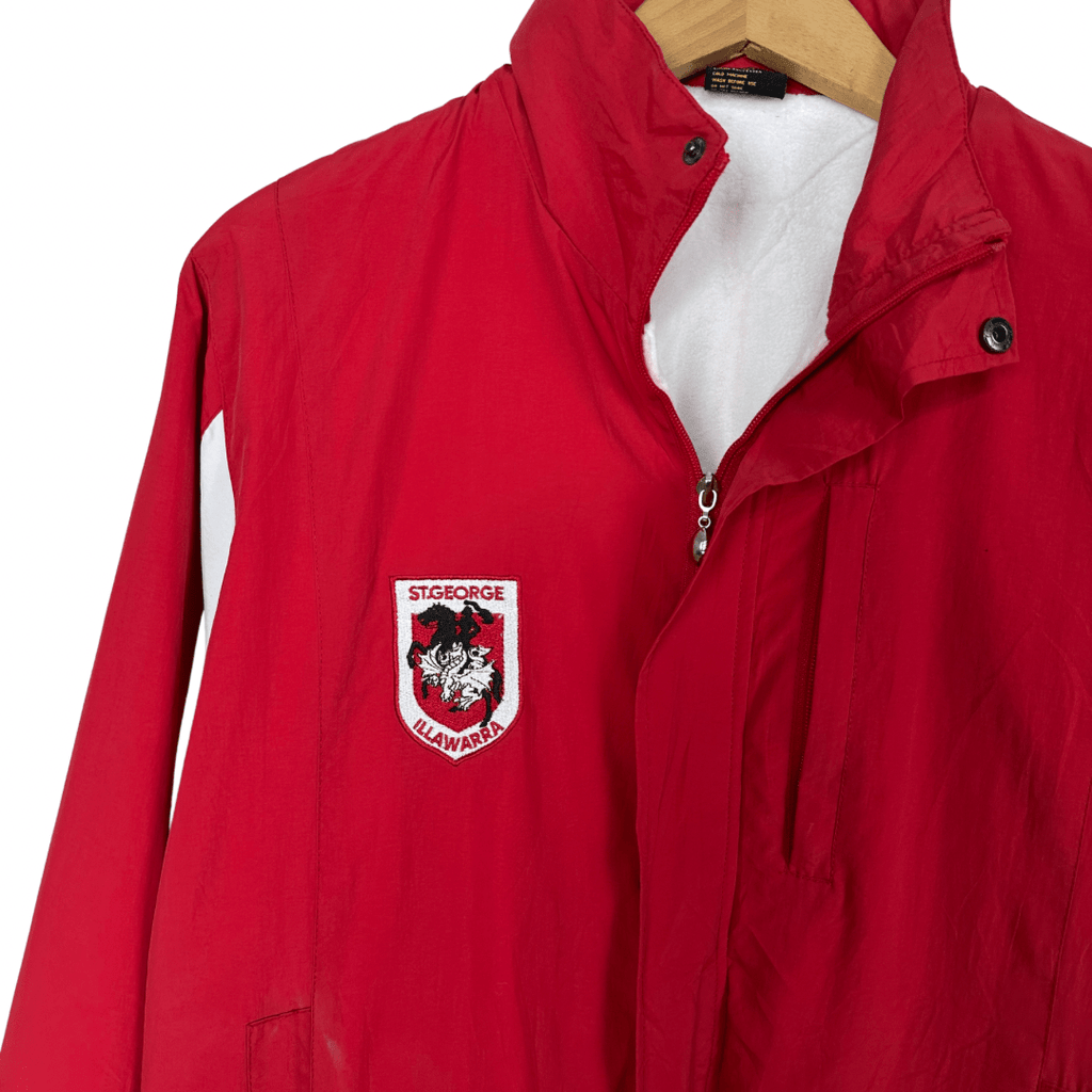 NRL Red Dragons Jacket Large - Funkify