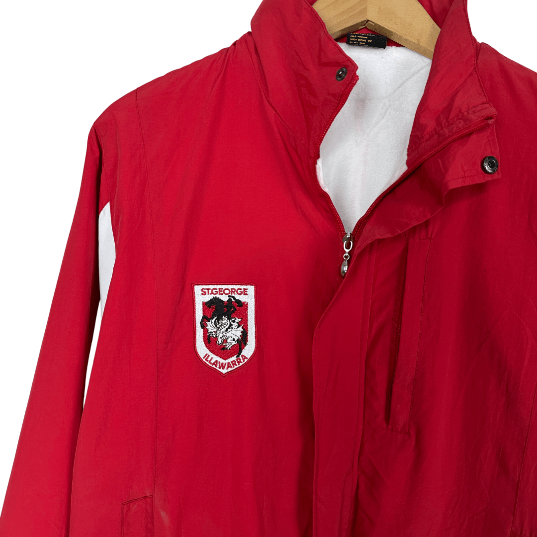 NRL Red Dragons Jacket Large - Funkify
