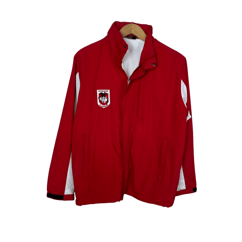 NRL Red Dragons Jacket Large - Funkify