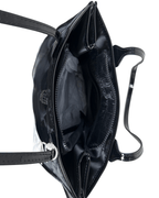 NWT Kurt Geiger Black Nylon & Patent Shopper Tote (With Dust Bag) - Funkify