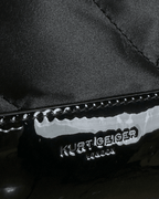 NWT Kurt Geiger Black Nylon & Patent Shopper Tote (With Dust Bag) - Funkify