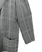 O - Batel Lightweight Plaid Women's Shirt - Blazer - Funkify