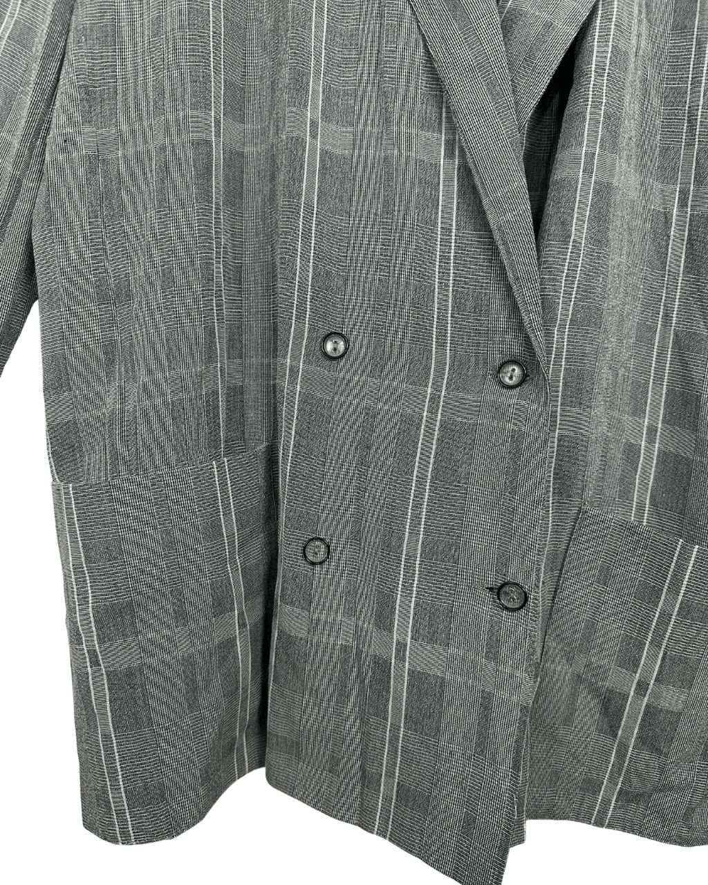 O - Batel Lightweight Plaid Women's Shirt - Blazer - Funkify