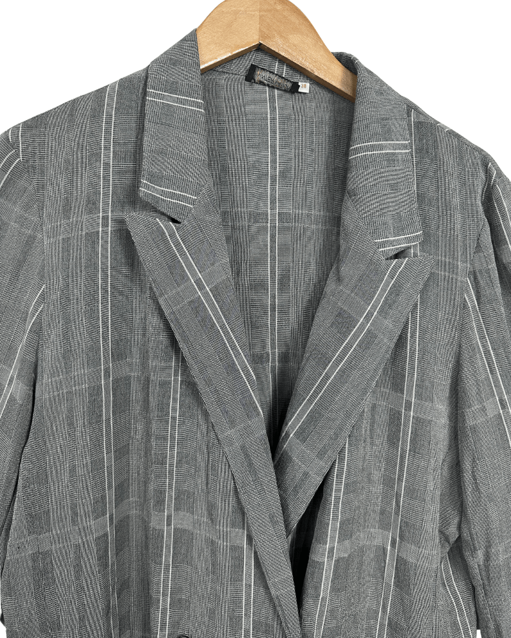 O - Batel Lightweight Plaid Women's Shirt - Blazer - Funkify