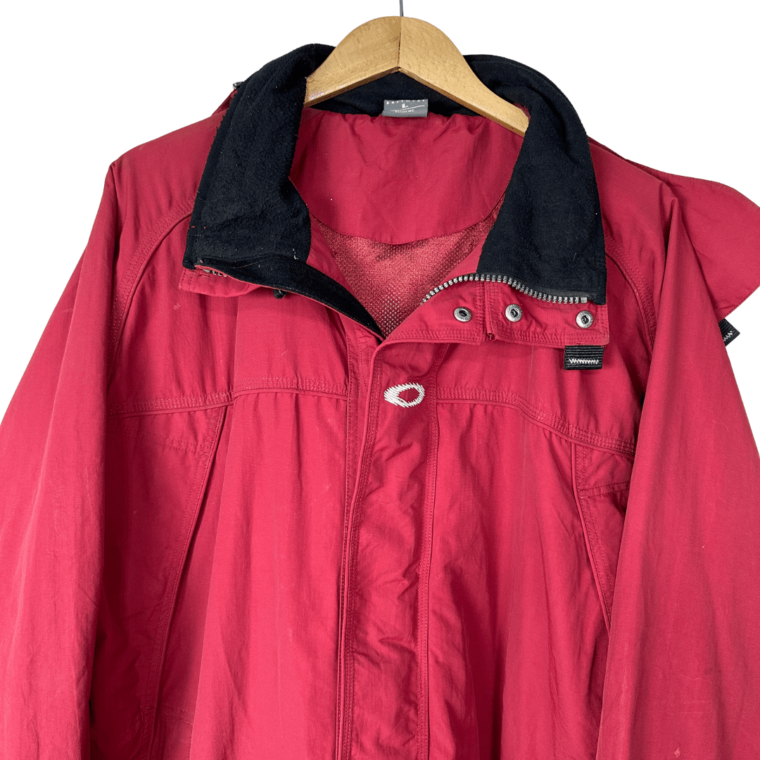 Oakley Jacket with Removable Hood Large - Funkify