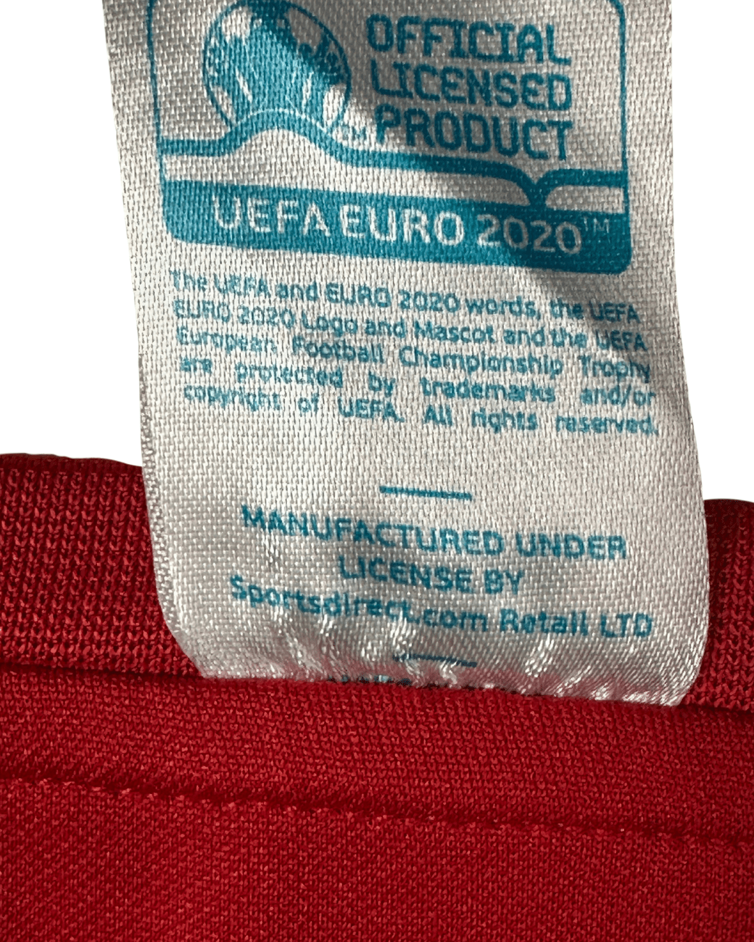 Official UEFA Euro 2020 England Football T-Shirt XL - Funkify