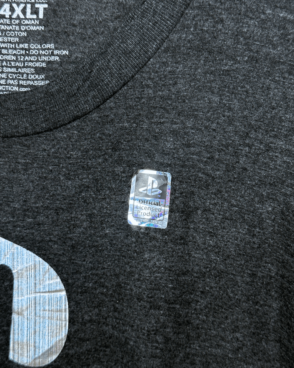Officially Licensed Playstation Graphic T-shirt 4XL - Funkify