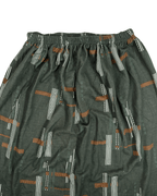 Olive Green Maxi Skirt - Funkify
