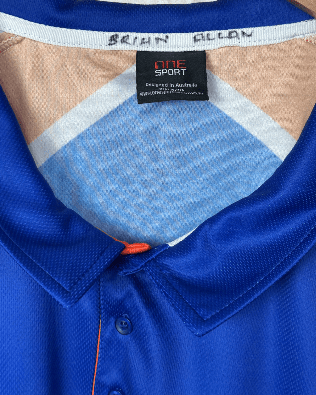 One Sport Bowling Polo Shirt 2XL - Funkify