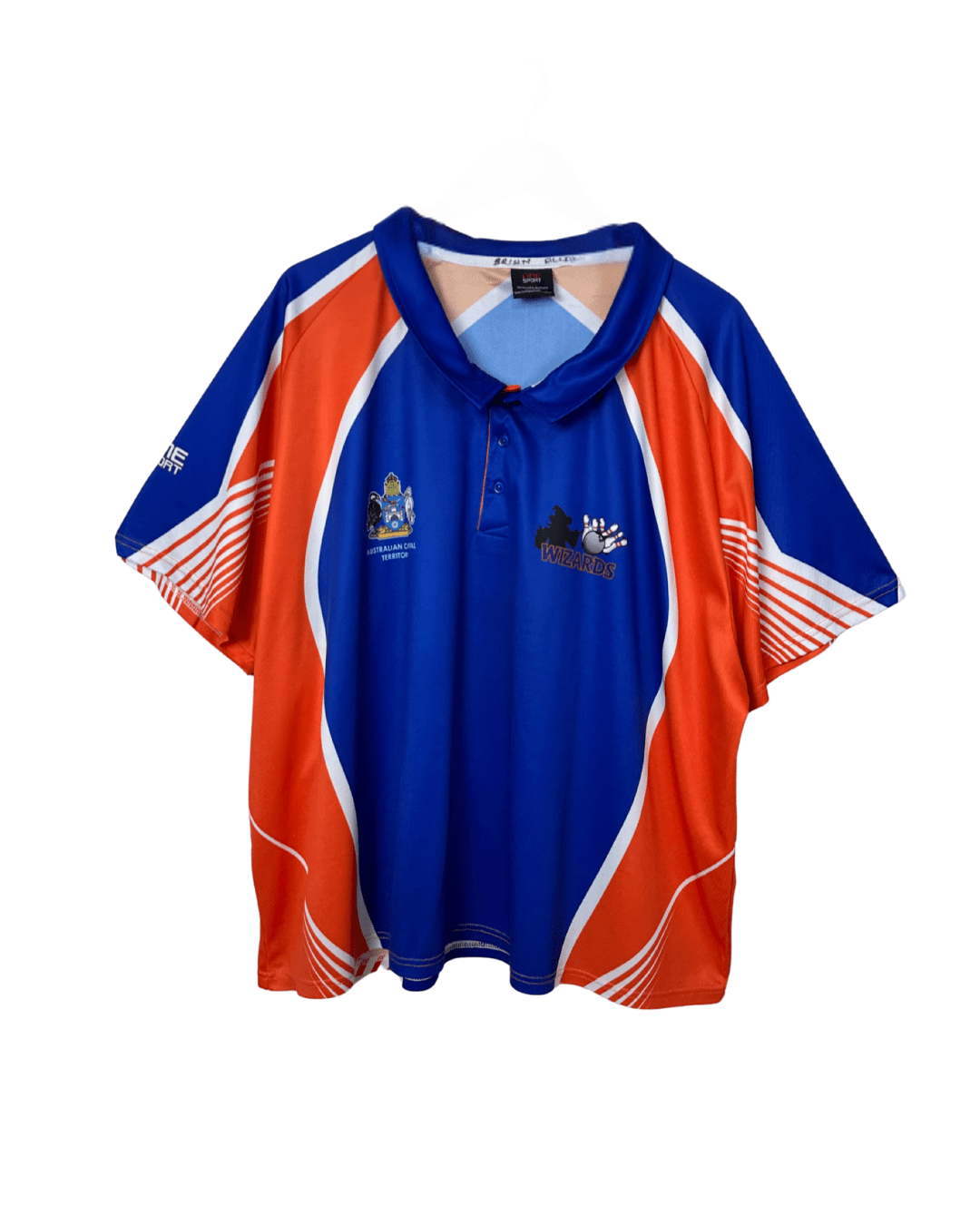 One Sport Bowling Polo Shirt 2XL - Funkify