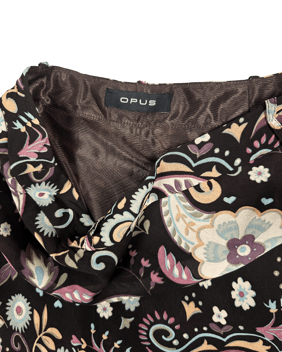 Opus Paisley Midi Skirt - Medium - Funkify