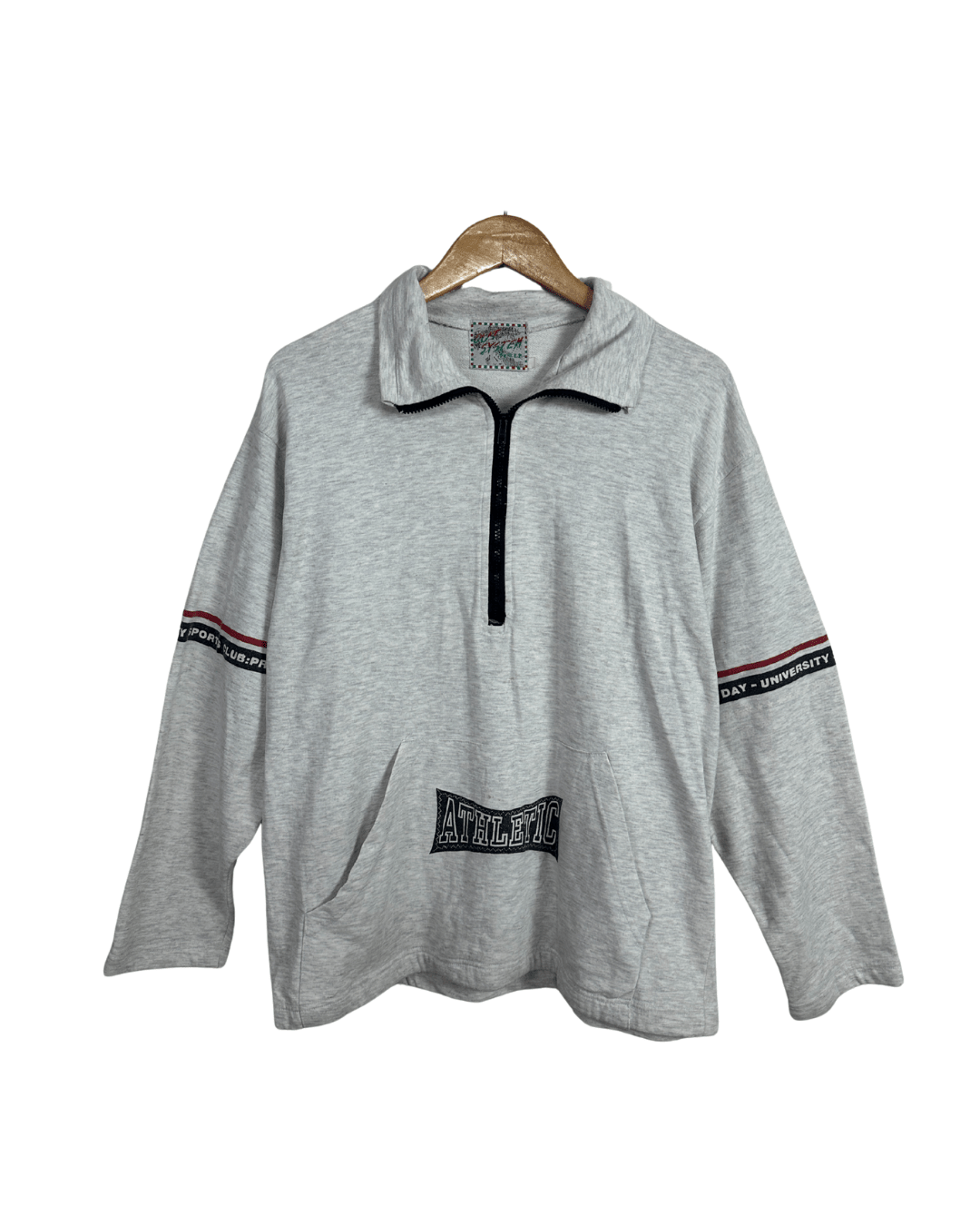 Out System Half - Zip Sweatshirt Large - Funkify