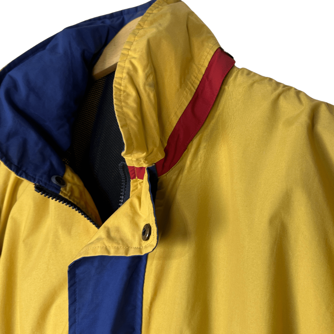 Outdoor Scene Rain Jacket with Foldable Hood 2XL - Funkify