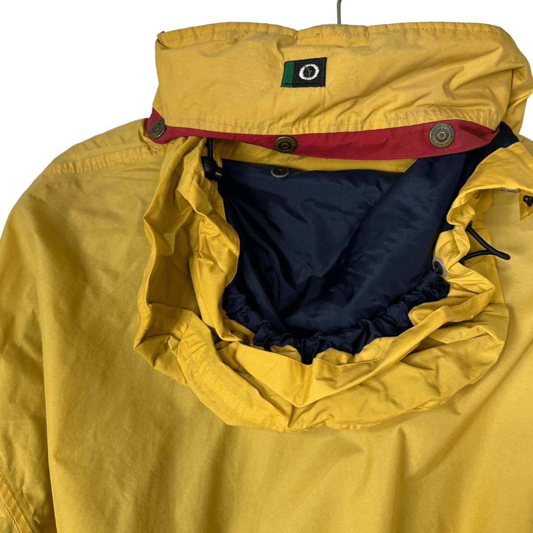 Outdoor Scene Rain Jacket with Foldable Hood 2XL - Funkify