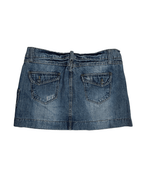 Outfit Fashion Denim Mini Skirt - Funkify