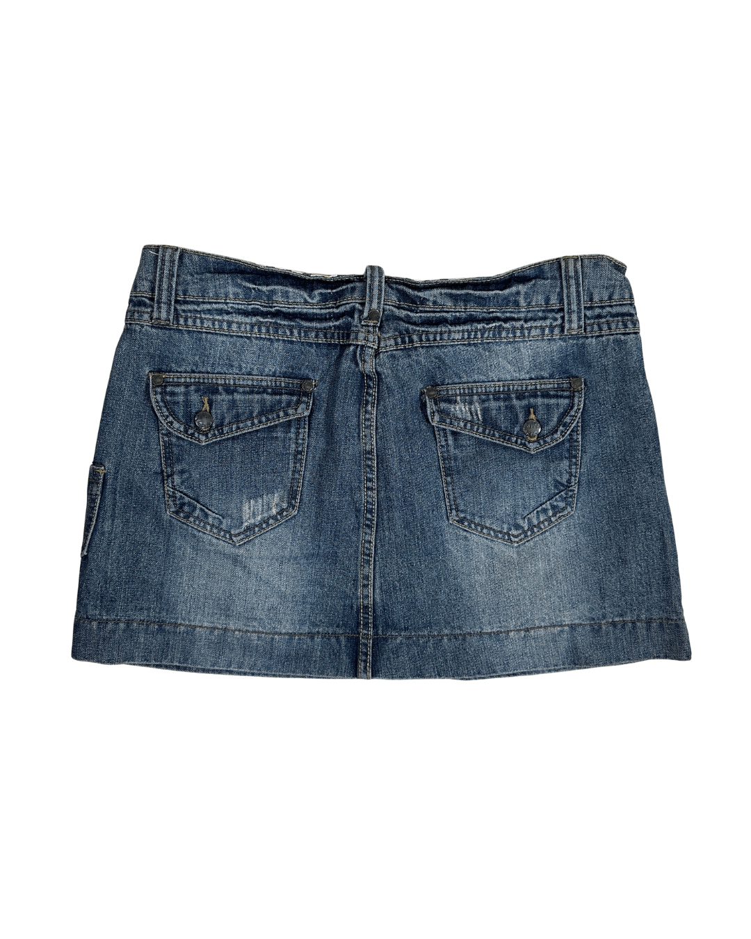 Outfit Fashion Denim Mini Skirt - Funkify