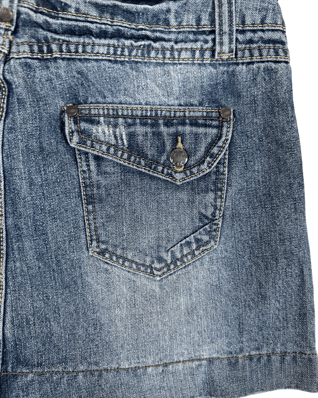 Outfit Fashion Denim Mini Skirt - Funkify