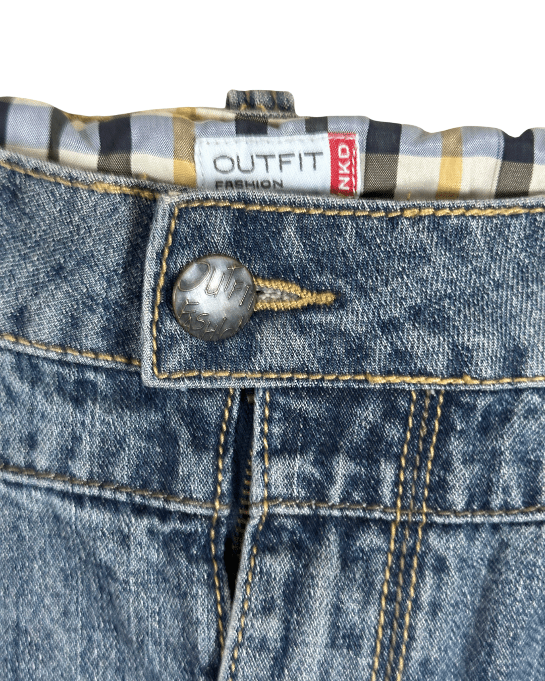 Outfit Fashion Denim Mini Skirt - Funkify