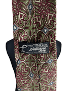 Paisley necktie, 8 cm